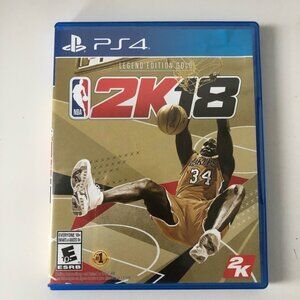 PS4 NBA 2K18 Legend Edition Gold Video game